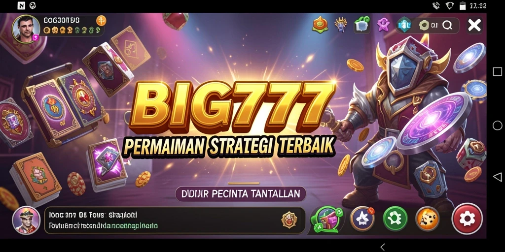Tampilan gameplay <strong>BIG777</strong> yang mendebarkan dan penuh strategi.