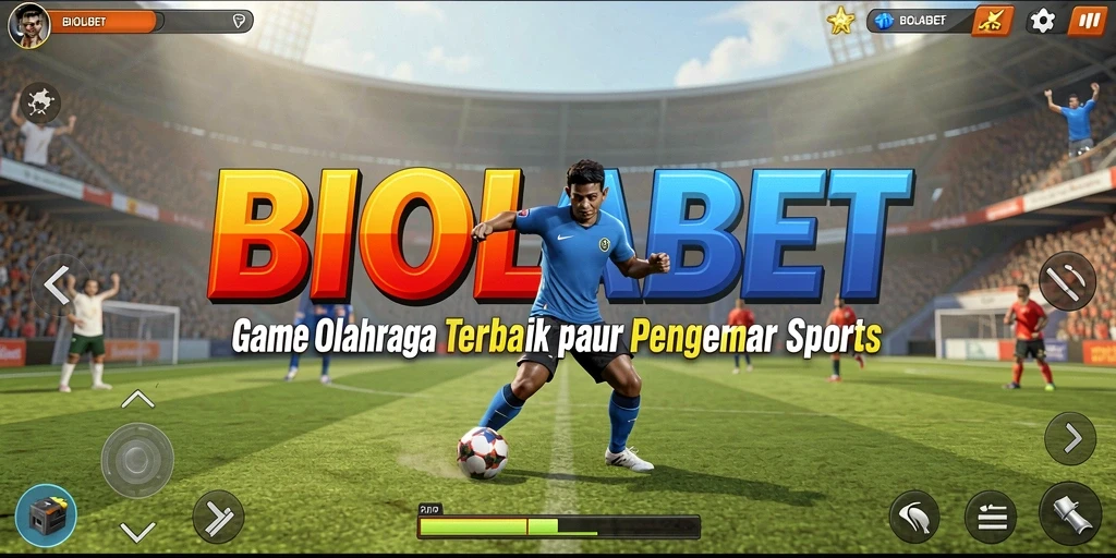 Tampilan menarik BIOLABET dengan gameplay olahraga yang seru.