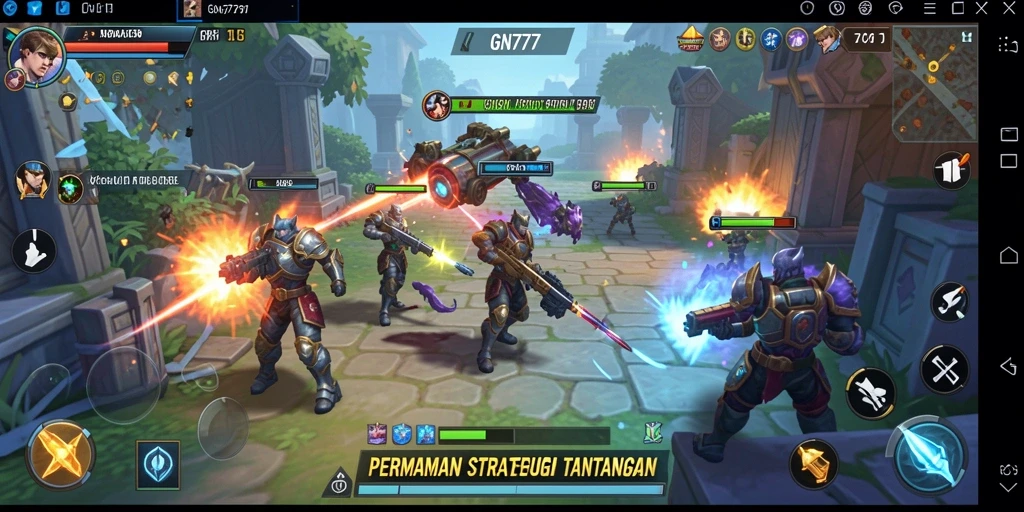Screenshot GN777 menampilkan gameplay strategi yang mendebarkan.