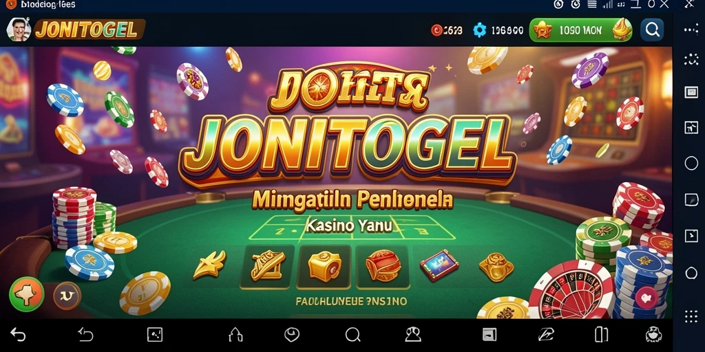 Tampilan gameplay menarik dari JONITOGEL dengan fitur Kasino.