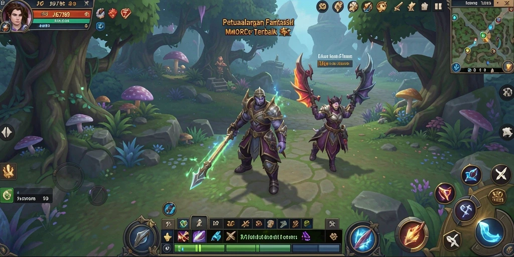 Gameplay seru dan mendebarkan dari JP6789 dalam dunia MMORPG.