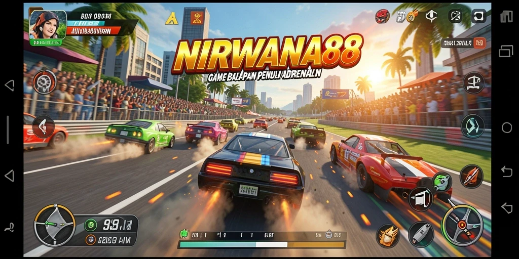 Gameplay seru di NIRWANA88 dengan balapan yang mendebarkan.