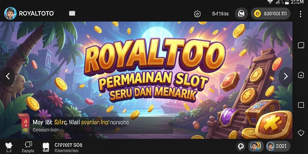 Tampilan gameplay ROYALTOTO yang seru dan mendebarkan.