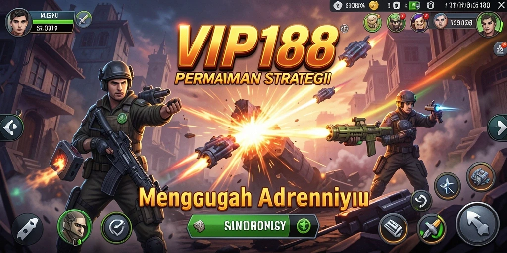 Tampilan gameplay menarik dari VIP188 dengan elemen strategi yang mendebarkan.