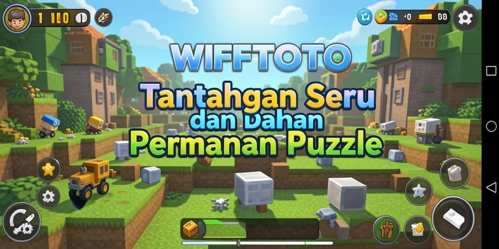 Tampilan gameplay utama WIFITOTO dengan berbagai teka-teki yang menarik.